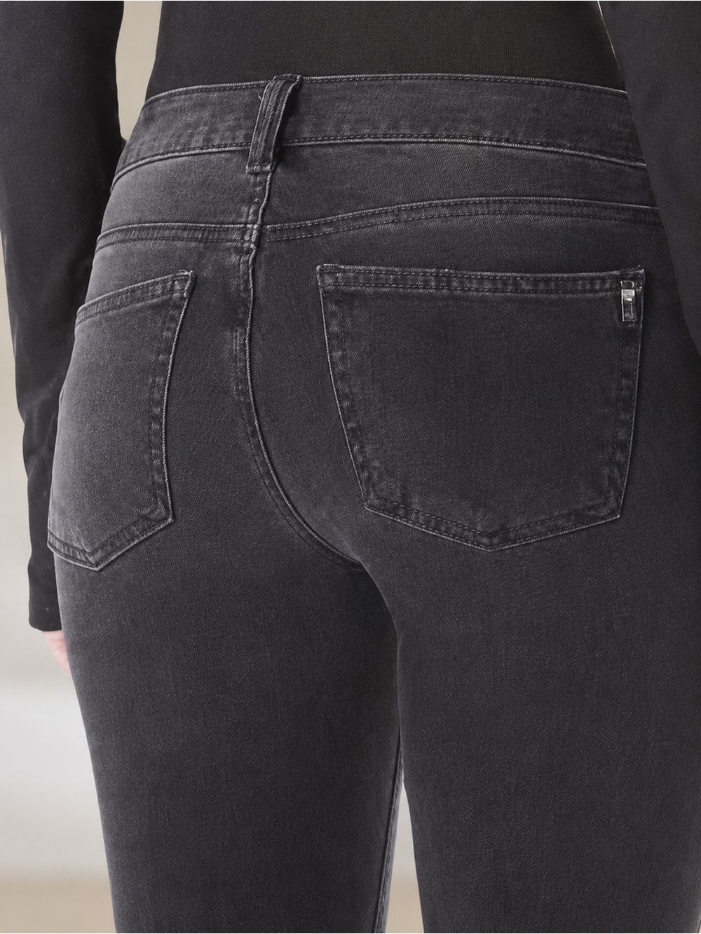 NWT SIWY Felicity Low Rise Skinny Jean • Thunderstorm • Grey Stretch Denim • 30 - Picture 10 of 16